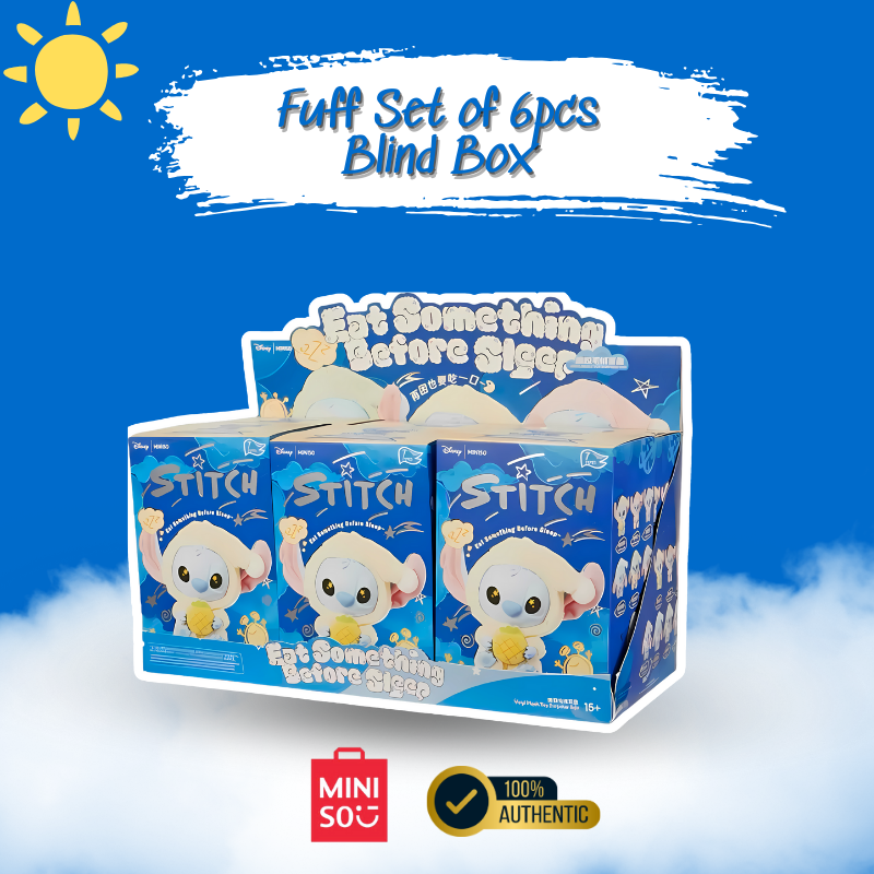 DisNey Stitch Eat Before Sleep Blind Box