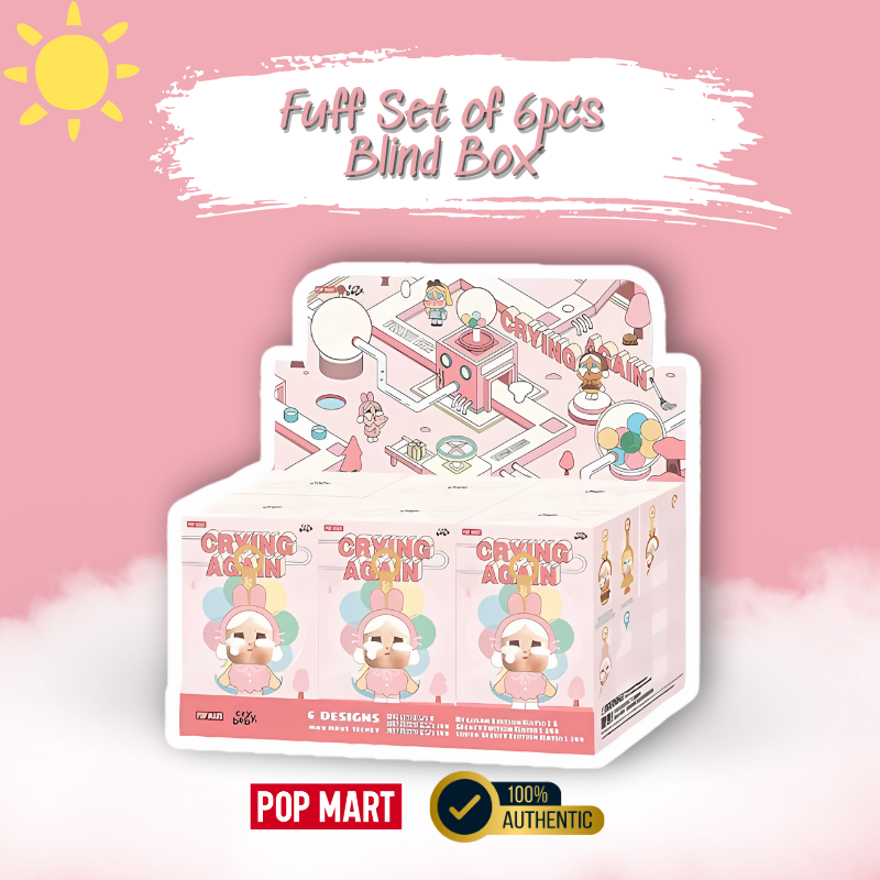 CRYBABY Crying Again Series - Vinyl Face Plush Blind Box