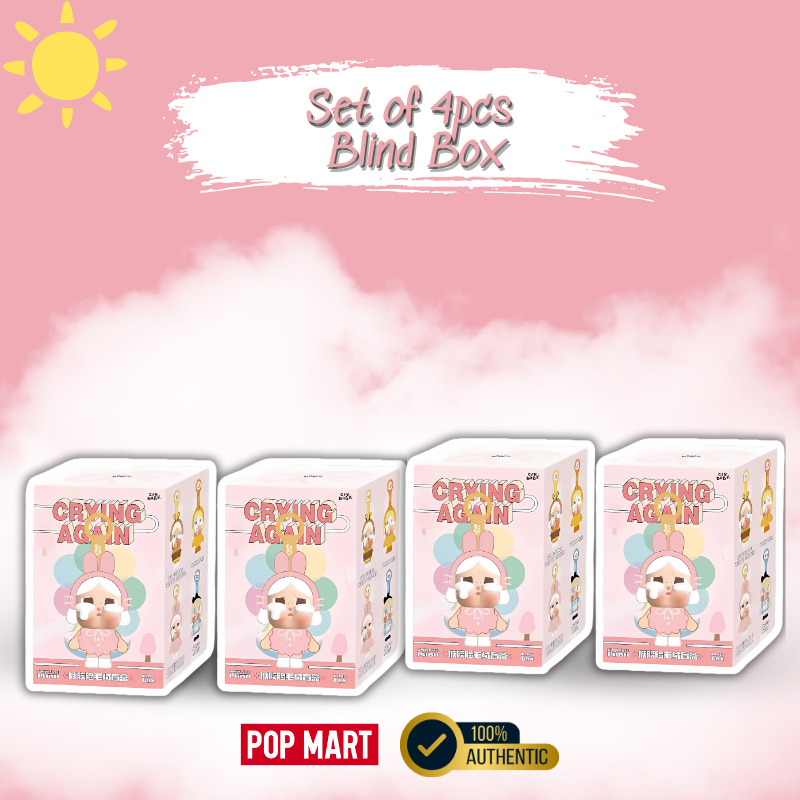 CRYBABY Crying Again Series - Vinyl Face Plush Blind Box