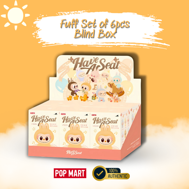 THE MONSTERS LΛBᑌBᑌ - Have a Seat Vinyl Plush Blind Box